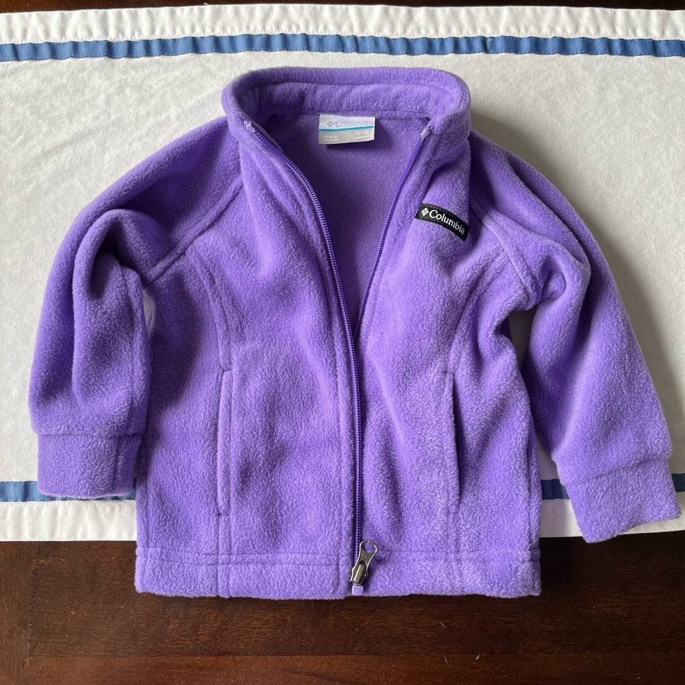 Purple Fleece Jacket